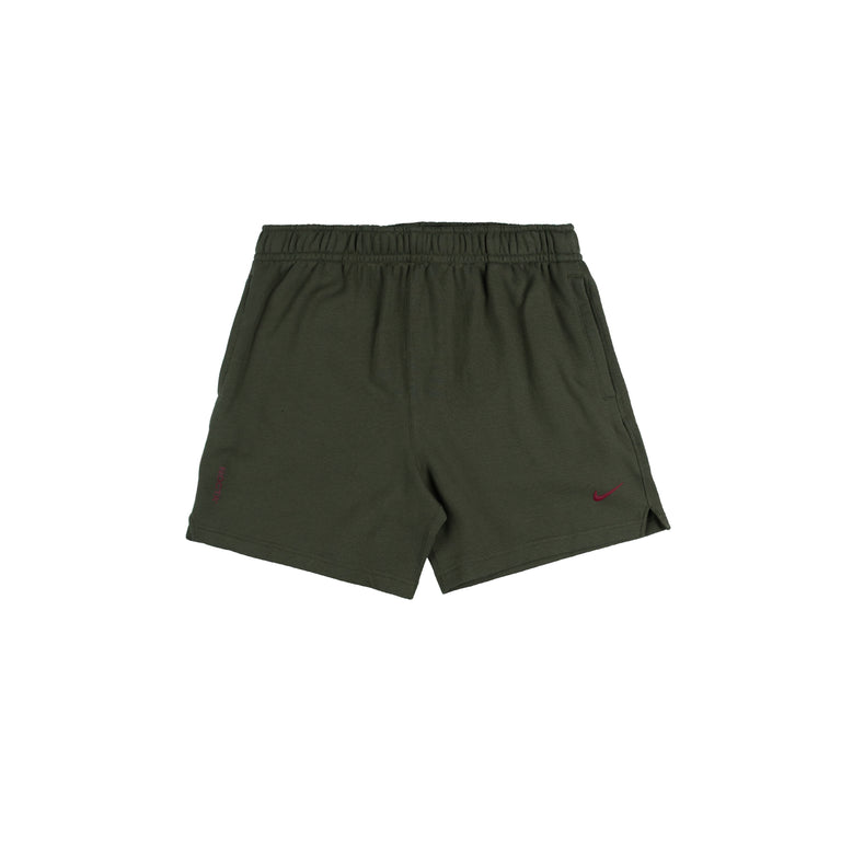 Nike	x Nocta Cardinal Fleeceshorts - XS / Cargo Khaki / Team Red - 1