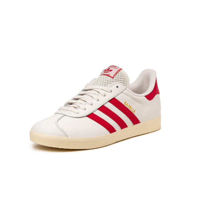 Adidas Gazelle - 36 2/3 / Crystal White / Beta Scarlett / Crew White - 3