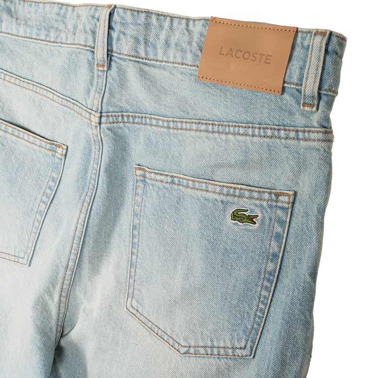 Lacoste	Denim Bermuda Shorts - 30 / Washed Bleach - 4