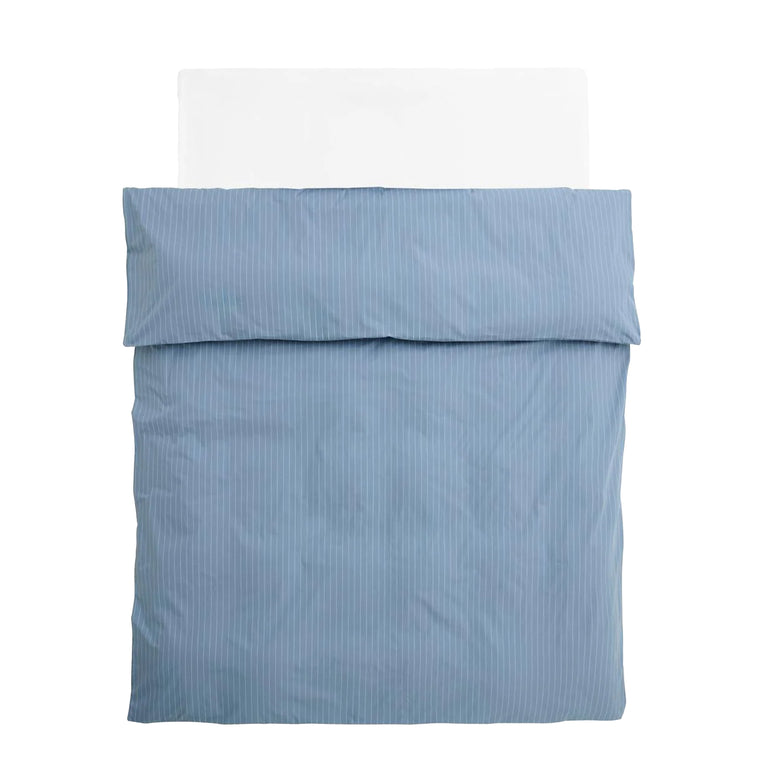 HAY Fineline Duvet Cover - 155 x 220 cm / Blue
