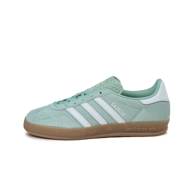 Adidas Gazelle Indoor W - 38 / Ash Green / Cloud White / Gum
