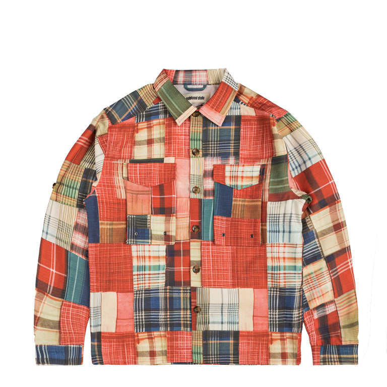 Metalwood Madras Patch Explorer Shirt - S / Multicolor - 1