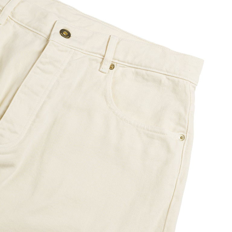 Drole de Monsieur Le Jean Baggy Ecru - XL / Off-White - 3