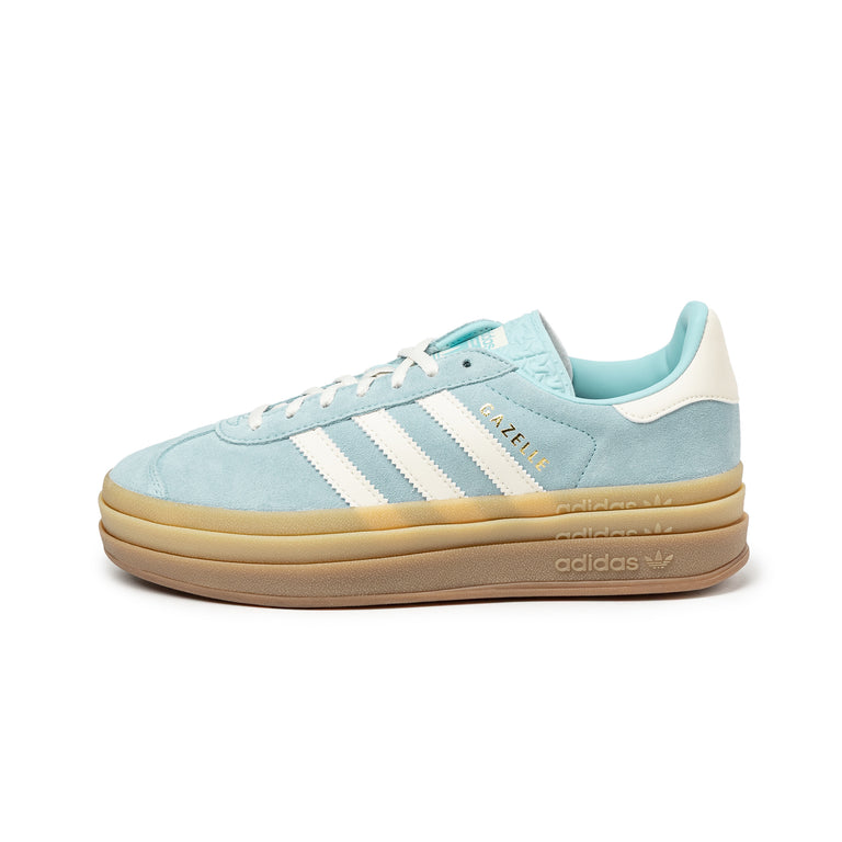 Adidas Gazelle Bold W - 38 2/3 / Clear Sky / Cream White / Gold Metallic - 1