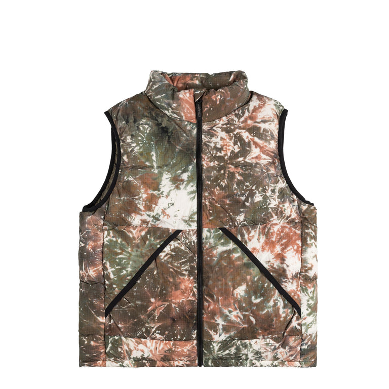 Gramicci	Down Puffer Vest - L / Tie Dye
