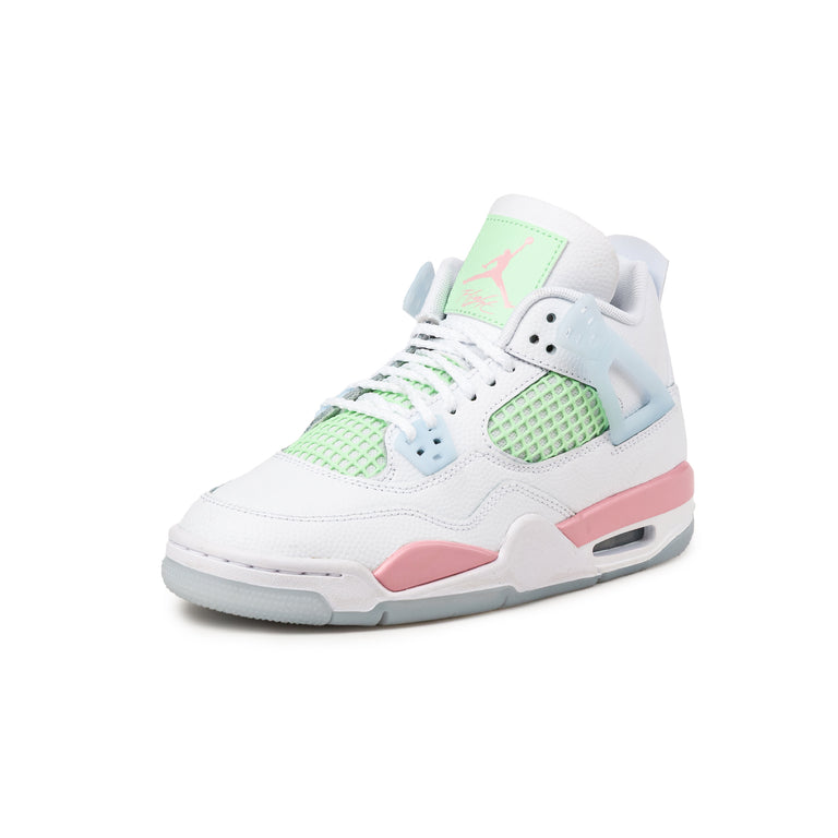 Nike Air Jordan 4 Retro *GS* *Valentine's Day* - 36 / White / Medium Soft Pink / Half Blue - 6