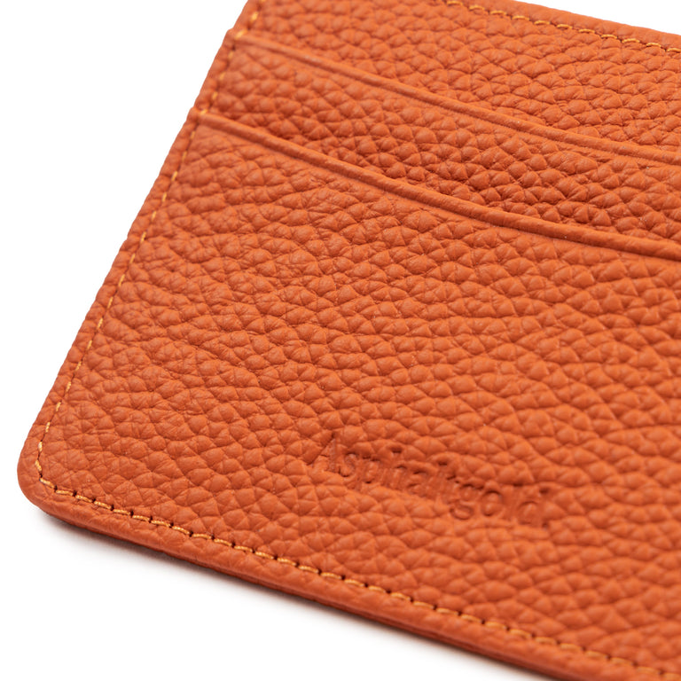 Asphaltgold Leather Card Holder - 3