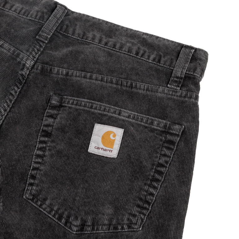 Carhartt WIP Aaron Pant - 29 / Black / Dusky Light Wash - 3
