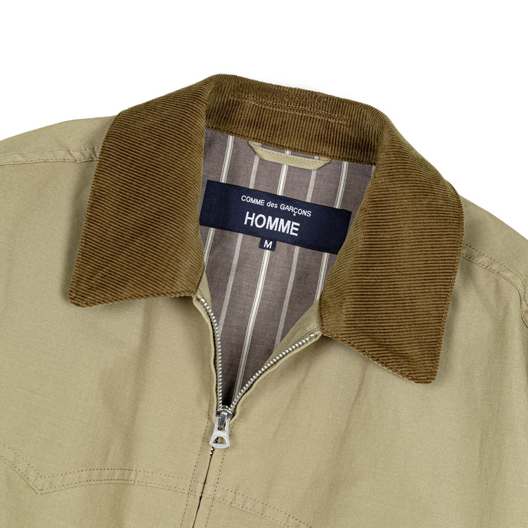 Comme des Garcons Homme	Harrington Jacket - L / Beige - 3