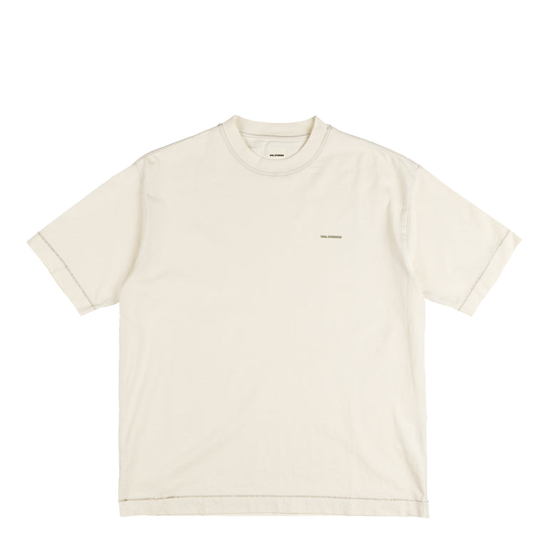 HAL Studios Micro Logo T-Shirt - L / Off White - 1