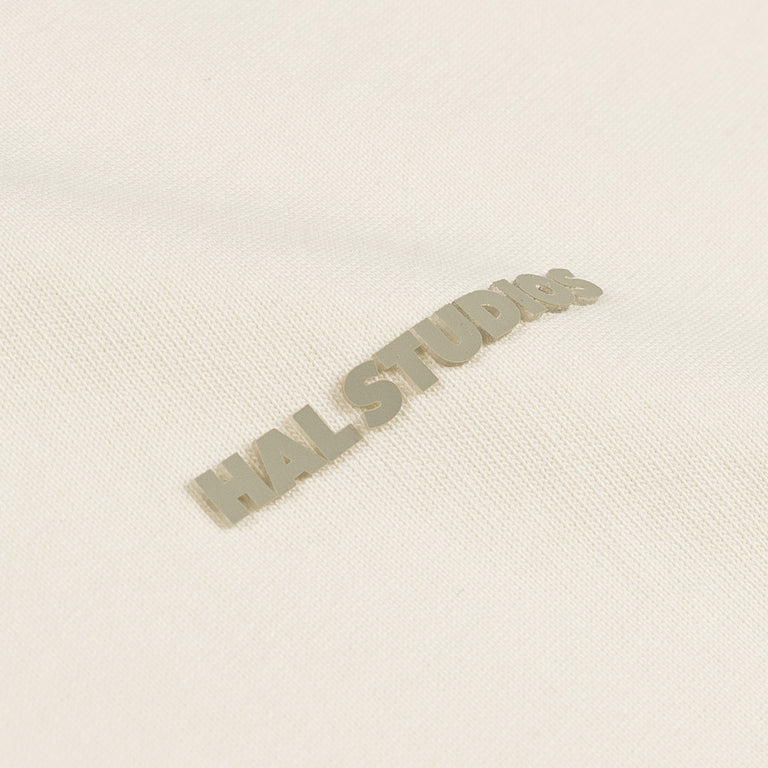 HAL Studios Micro Logo T-Shirt - L / Off White - 3