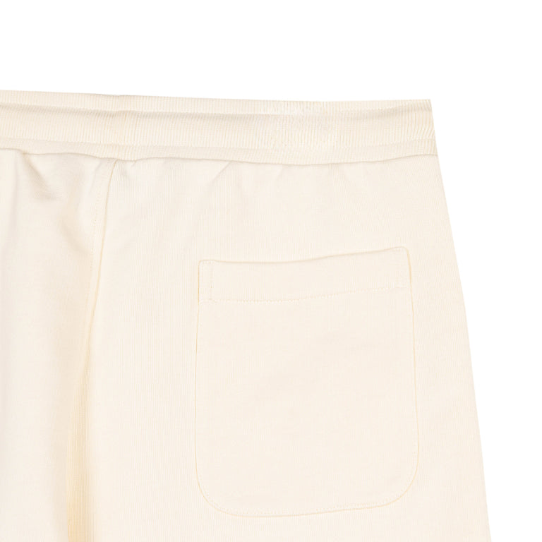 AMI Paris	Embossed Ami De Coeur Shorts - L / White Cream - 3