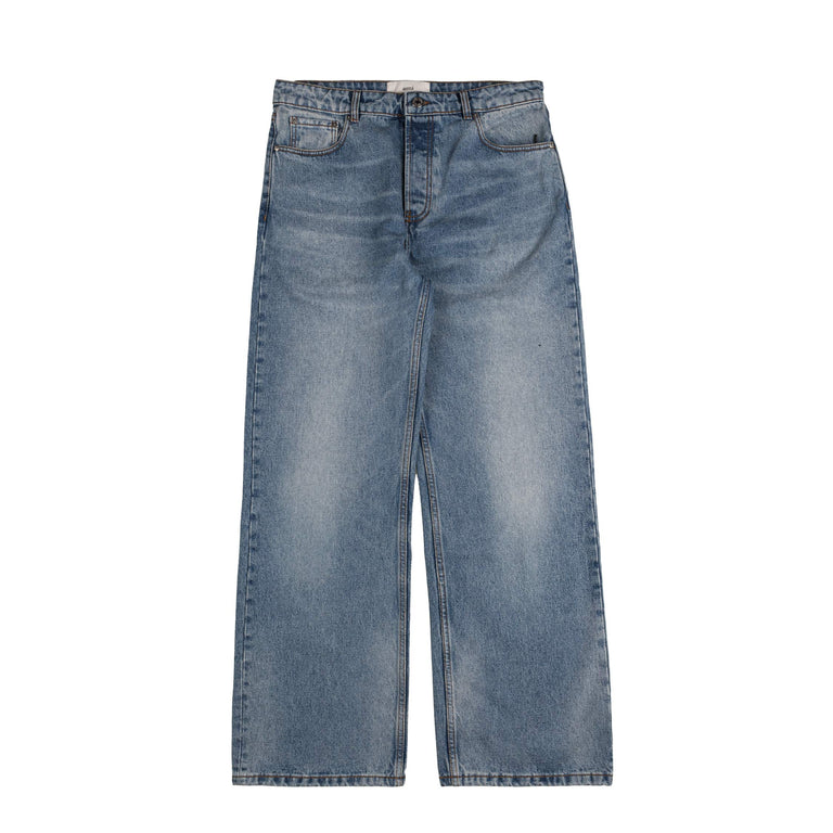 AMI Paris	Large Fit Jeans - 35 / Used Blue
