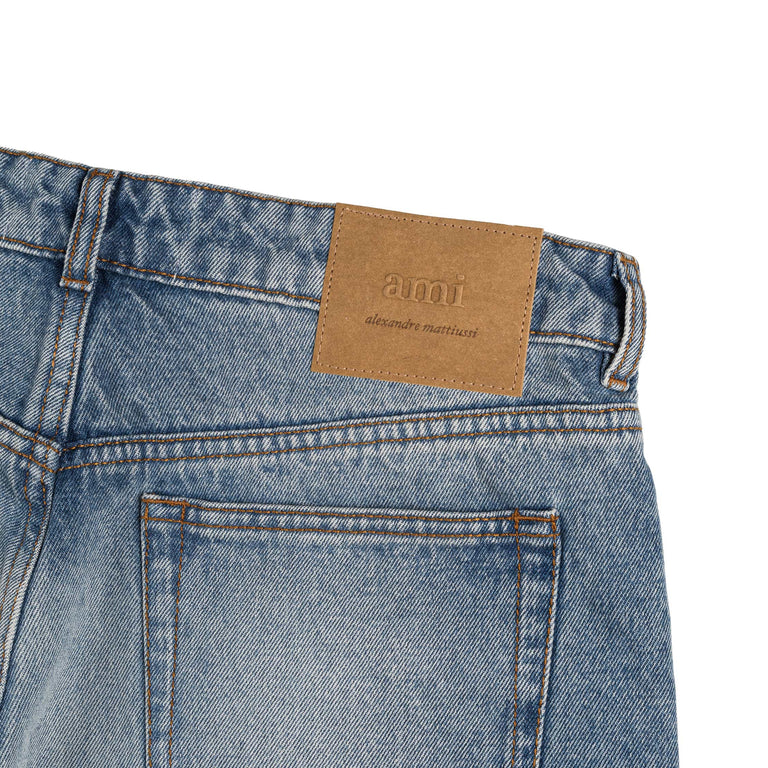 AMI Paris	Large Fit Jeans - 35 / Used Blue - 4