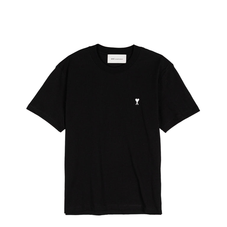AMI Paris	Ami De Coeur T-Shirt - L / Black / White Cream
