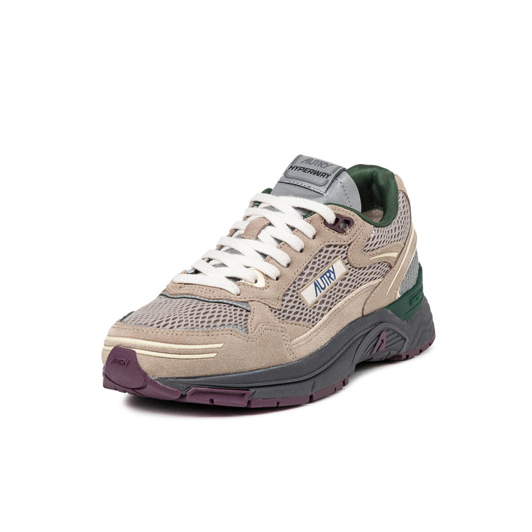 Autry Hyperway  *Suede / Mesh* - 40 / Biscuit / Biscuit / Afterglow - 2