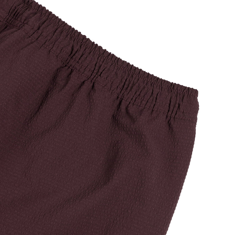 Asphaltgold Essential Track Shorts - S / Dark Bordeaux - 5