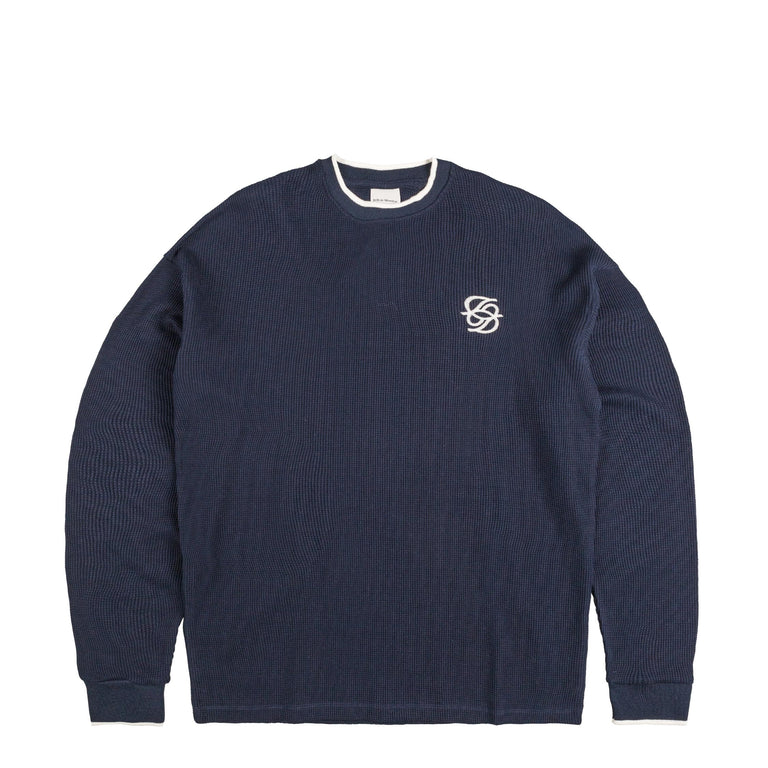 Drole de Monsieur Le T-Shirt Waffle - XL / Navy - 1