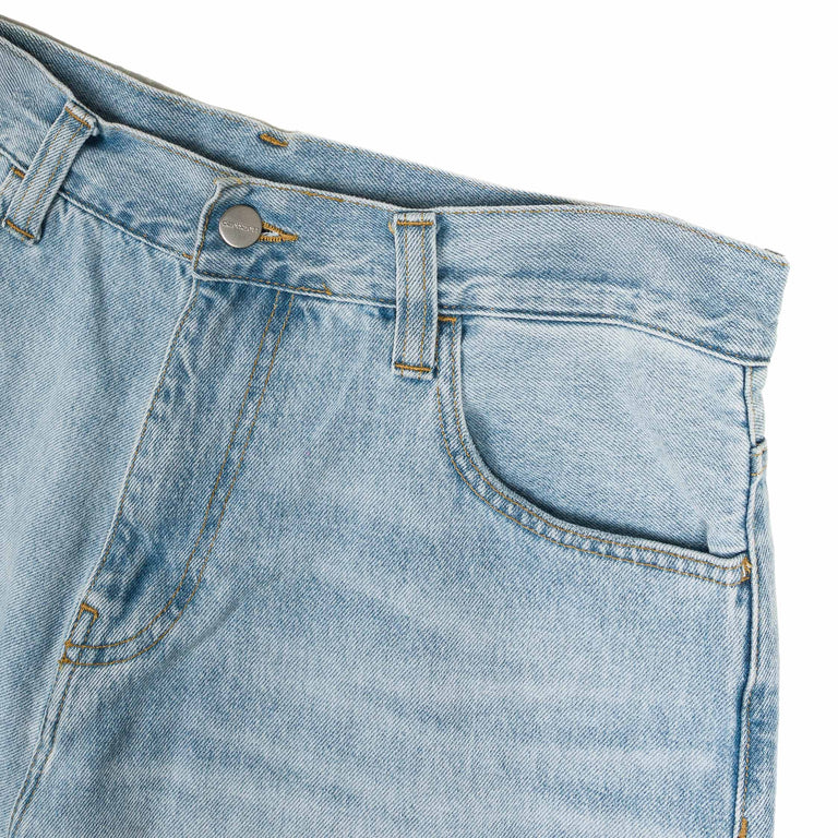 Carhartt WIP Landon Pant - 30 / Blue Heavy Worn Bleached - 3