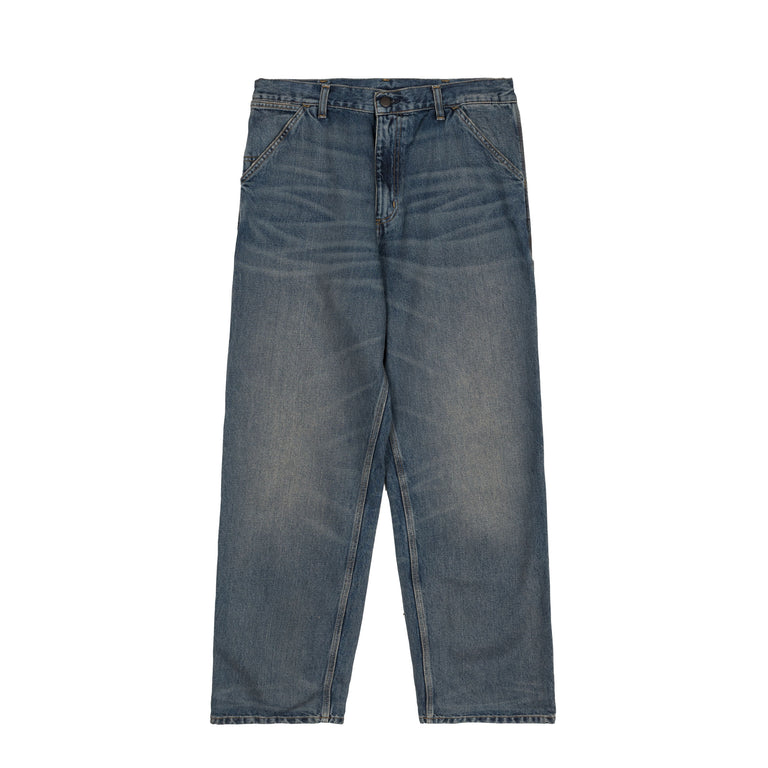 Carhartt WIP Single Knee Pant - 30 / Blue Worn / Used Wash
