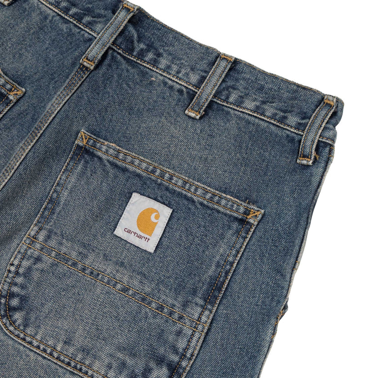 Carhartt WIP Single Knee Pant - 30 / Blue Worn / Used Wash - 4
