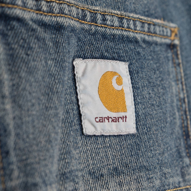 Carhartt WIP Single Knee Pant - 30 / Blue Worn / Used Wash - 5