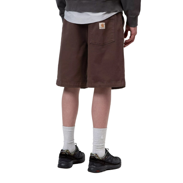 Carhartt WIP Floyde Short - XXL / Ristretto Garment Dyed - 3