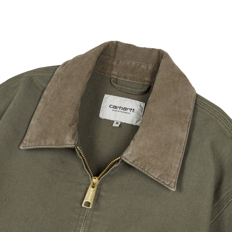 Carhartt WIP Detroit Jacket - XL / Leaf / Stone Canvas - 3