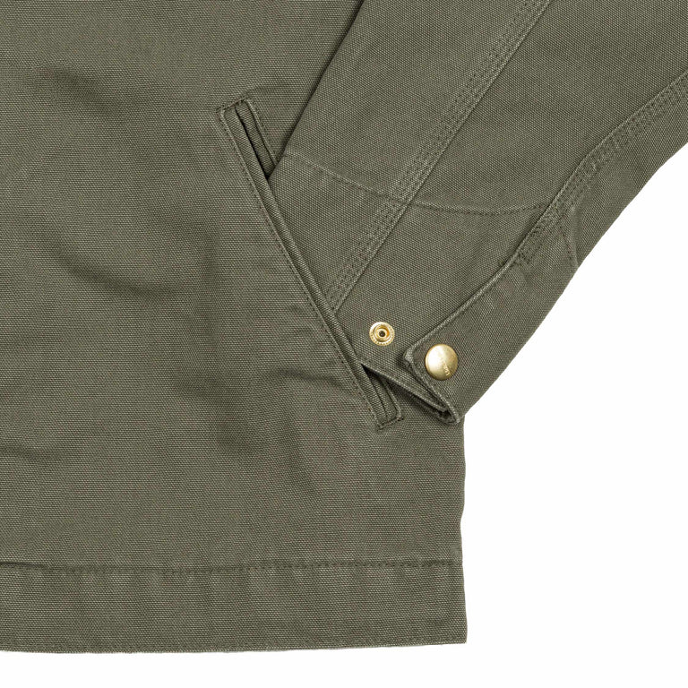 Carhartt WIP Detroit Jacket - XL / Leaf / Stone Canvas - 4
