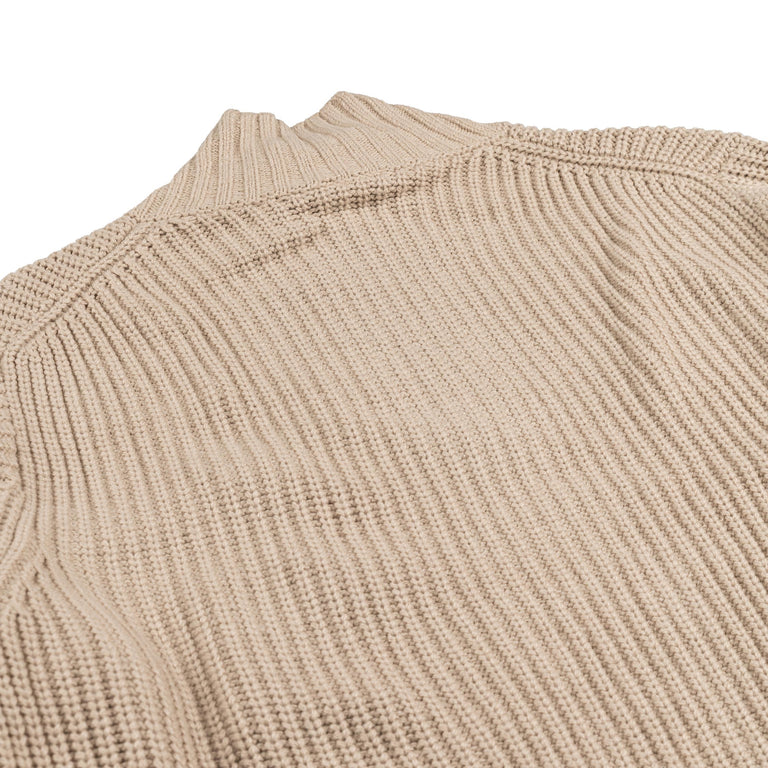 Carhartt WIP Detroit Half Zip Sweater - S / Fleur De Sel - 3