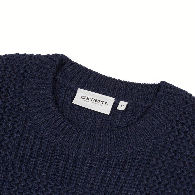Carhartt WIP Bishop Sweater - XL / Dark Navy - 2