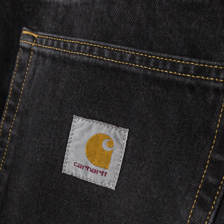 Carhartt WIP Brandon Pant - S / Black Stone Washed - 5