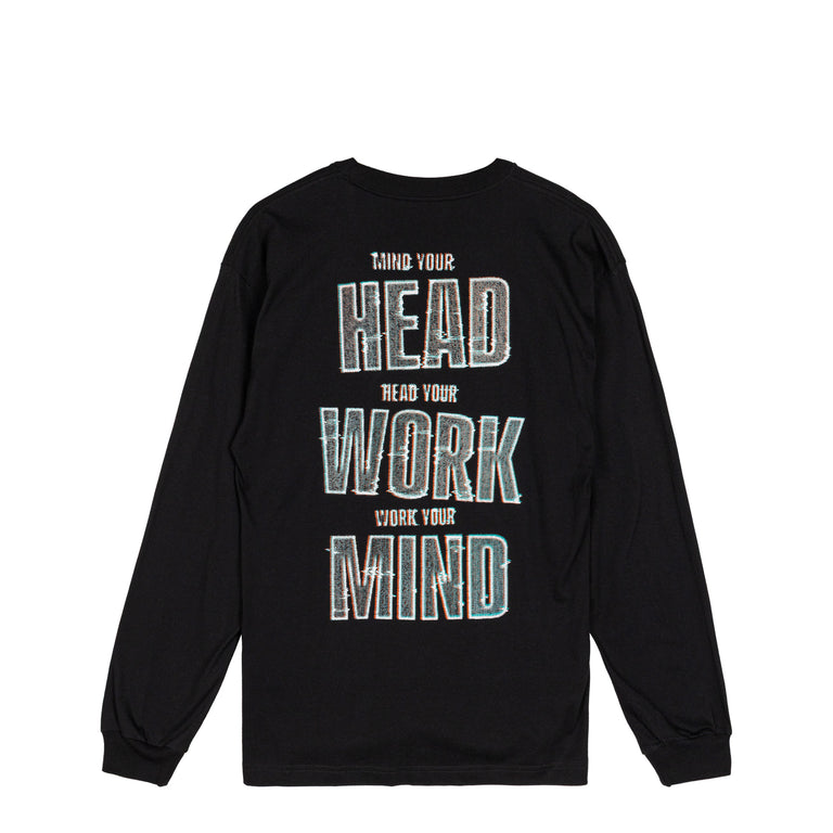 Carhartt WIP L/S Mind Your Head T-Shirt - XL / Black - 2