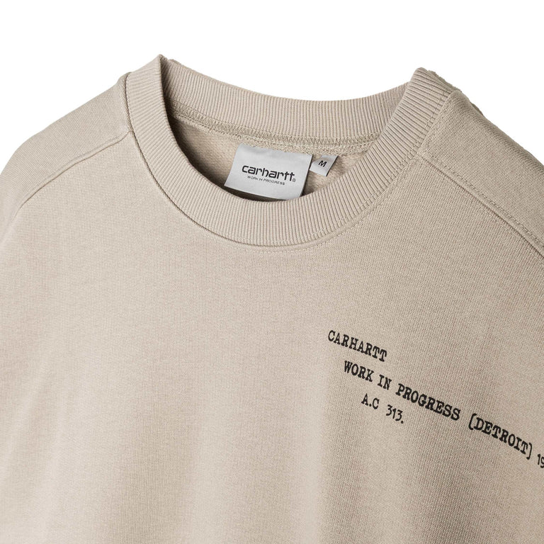 Carhartt WIP Punched Sweat - XL / Puddle - 3