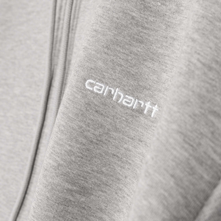 Carhartt WIP Hooded Alda Sweat - XL / Grey Heather / White - 4