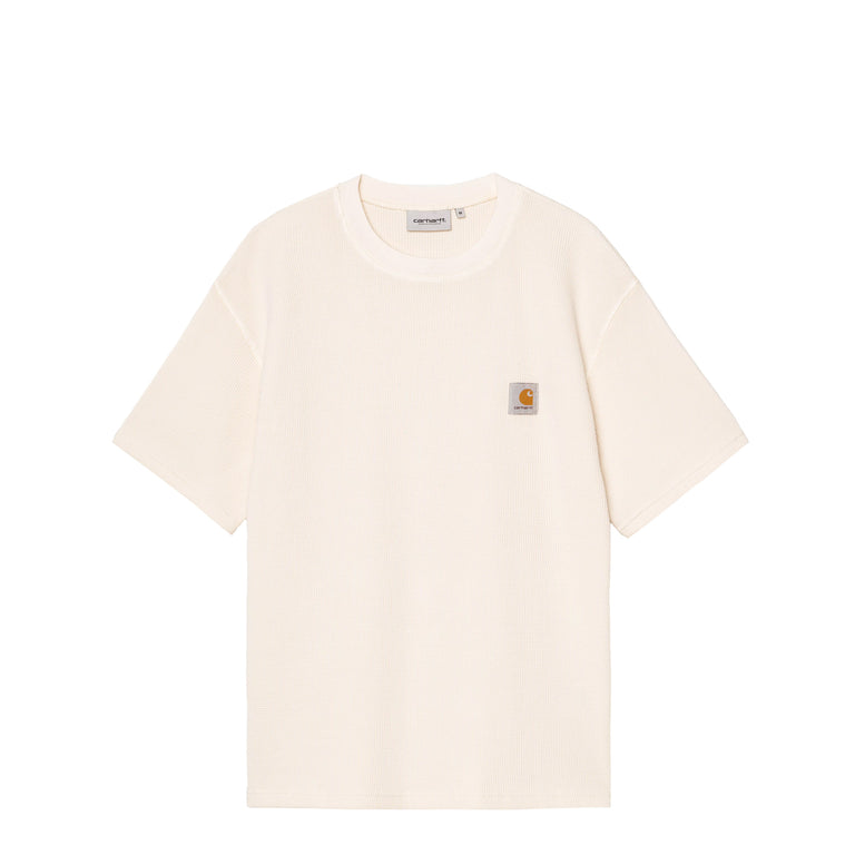 Carhartt WIP Nelson Waffle T-Shirt - XL / Natural Garment Dyed
