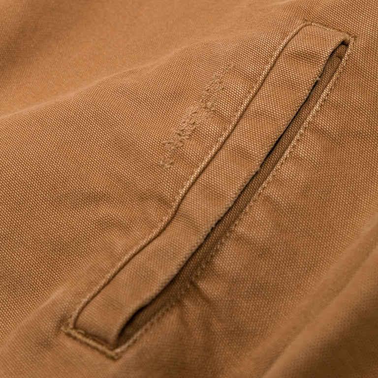 Carhartt WIP OG Santa Fe Jacket - M / Hamilton Brown / Tobacco Grind Wash - 4
