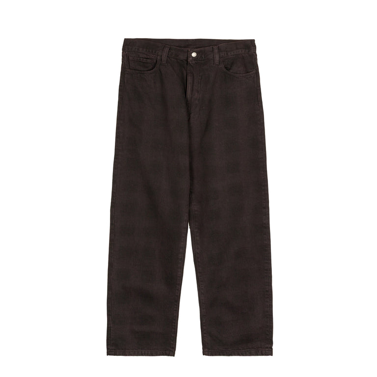 Carhartt WIP Everson Pant - 31 / Black / Palisander / Garment Dyed
