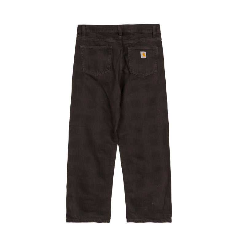 Carhartt WIP Everson Pant - 31 / Black / Palisander / Garment Dyed - 2