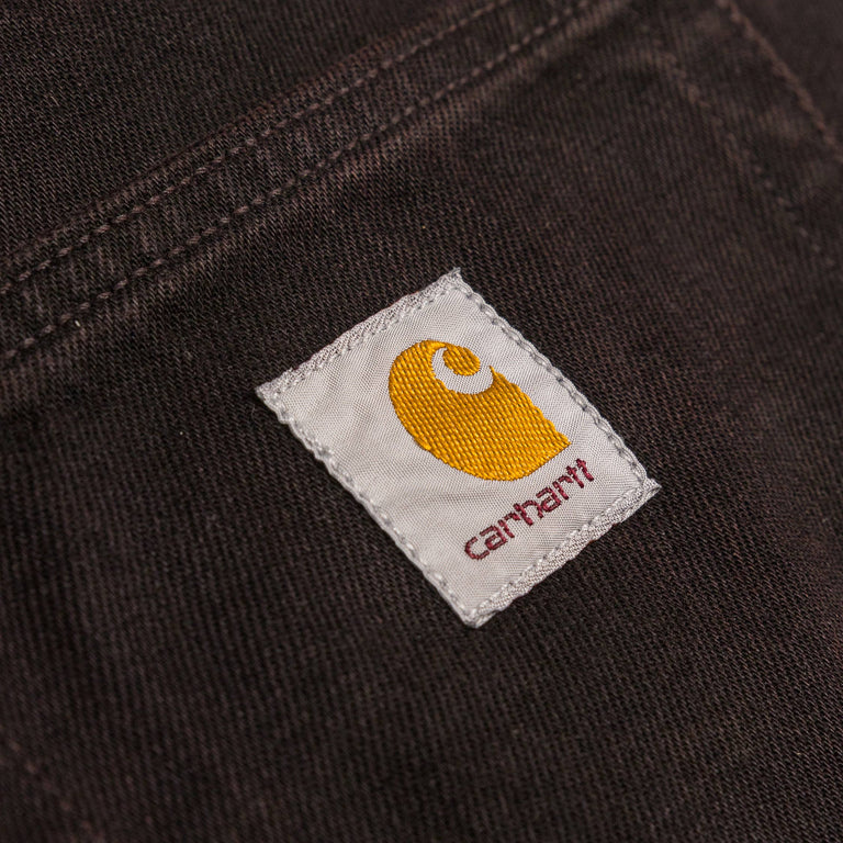 Carhartt WIP Everson Pant - 31 / Black / Palisander / Garment Dyed - 5