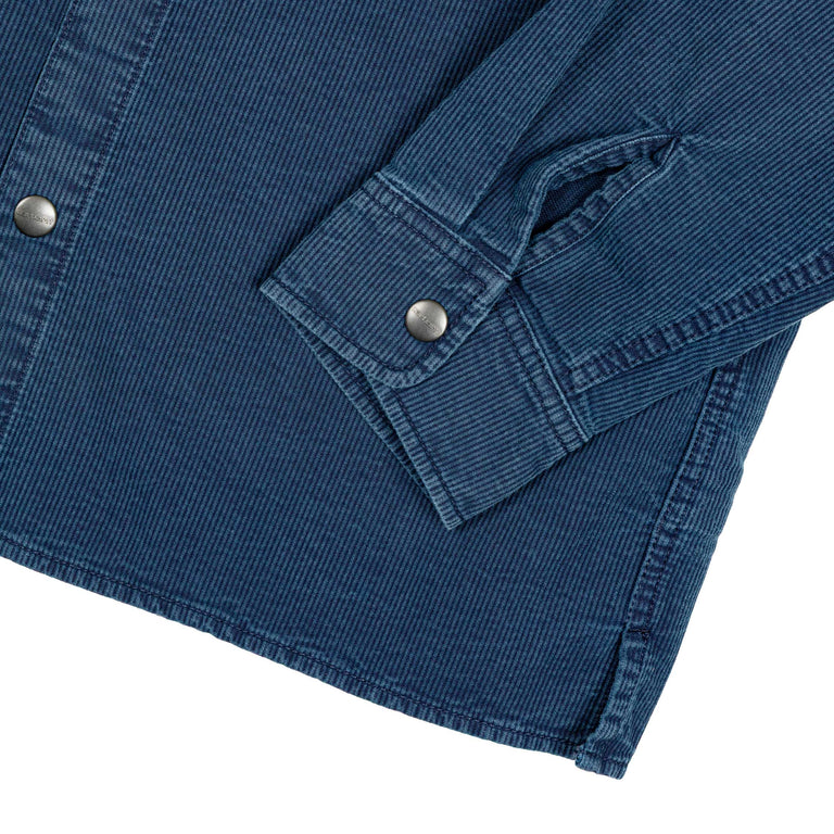 Carhartt WIP Parrish Shirt Jacket - XXL / Blue Stone Washed - 4