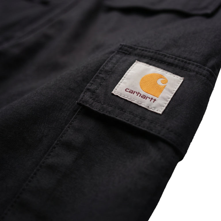 Carhartt WIP Kade Cargo Short - 28 / Black Stone Washed - 3