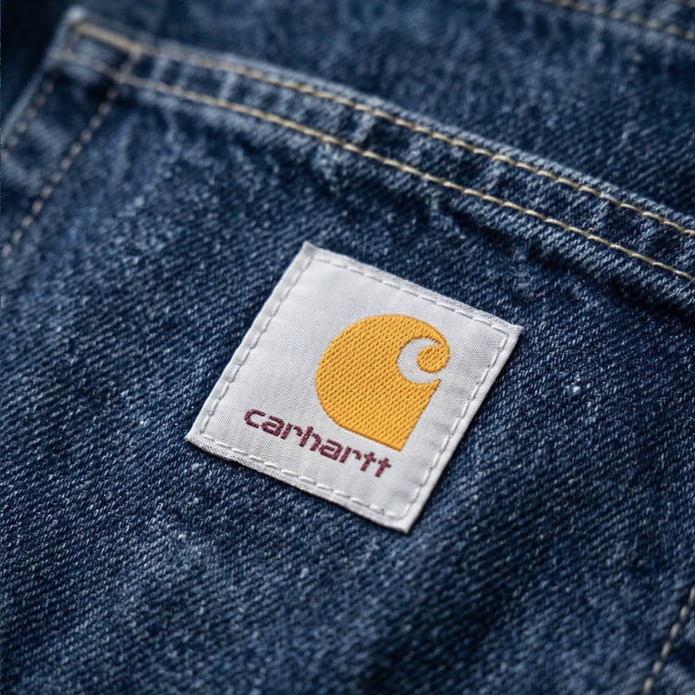 Carhartt WIP Langdon Short - 28 / Blue Stone Washed - 4