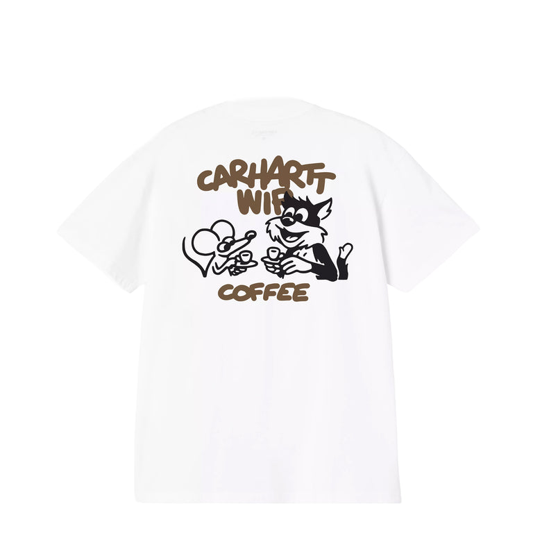 Carhartt WIP Coffee Break T-Shirt - L / White
