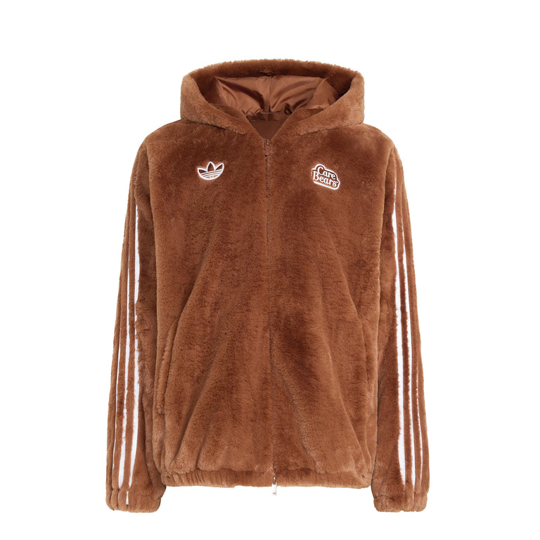 Adidas	x Care Bear Fur Jacket - L / Preloved Brown - 1