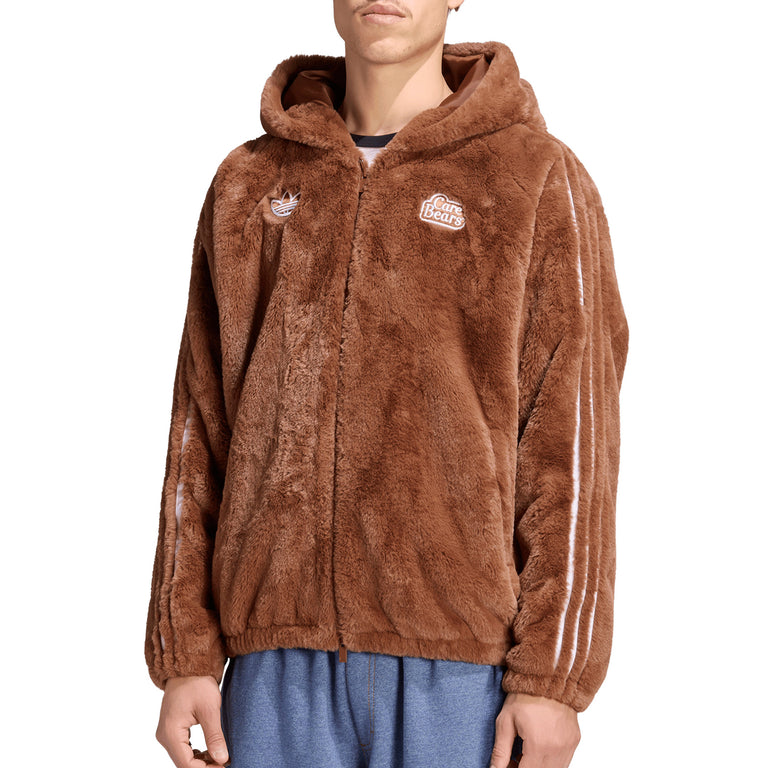 Adidas	x Care Bear Fur Jacket - L / Preloved Brown - 2