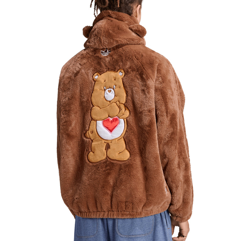 Adidas	x Care Bear Fur Jacket - L / Preloved Brown - 3