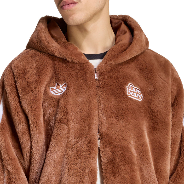 Adidas	x Care Bear Fur Jacket - L / Preloved Brown - 5