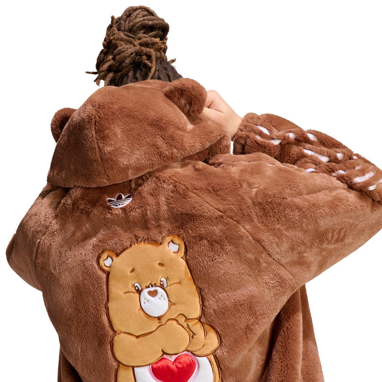 Adidas	x Care Bear Fur Jacket - L / Preloved Brown - 6