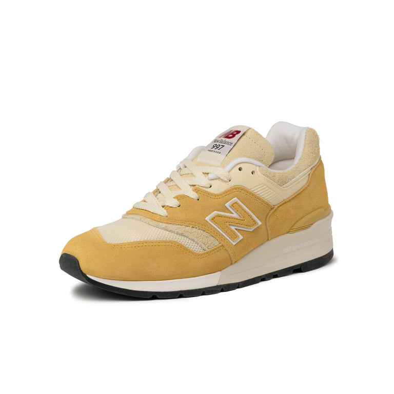 New Balance 997 *Made in USA* - 44.5 / Dried Apricot / Calcium / White - 2